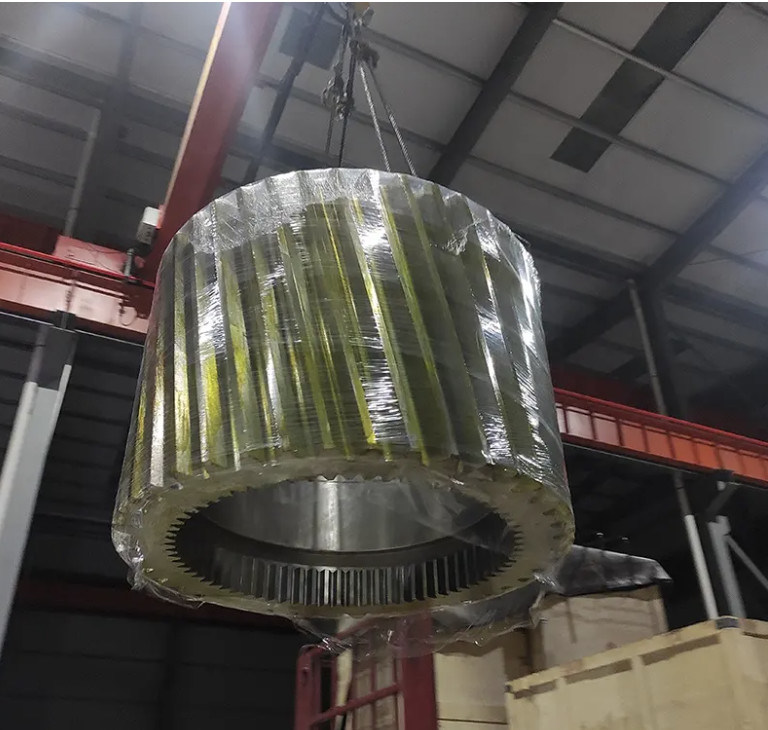 Ağır Görevli Silindrik Döviz Gümüş Dönüşümde Üstün Güç Aktarımı İçin Büyük Döviz