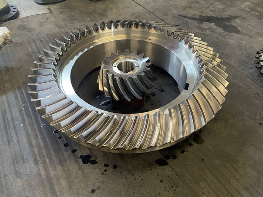 Endüstriyel Makineler İçin Güçlü 29 Spline Ağır Görevli Bevel Gears