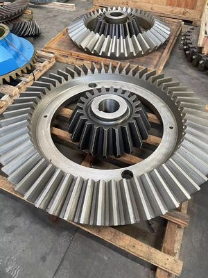 Gerekli yüzey bitirme özelleştirme ile Anti-oroz Helical Bevel Gear Spiral